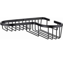 Настенная полка KAISER 21523560 30 Black/латунь, угловая KH-5032