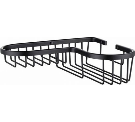 Настенная полка KAISER 21523560 30 Black/латунь, угловая KH-5032