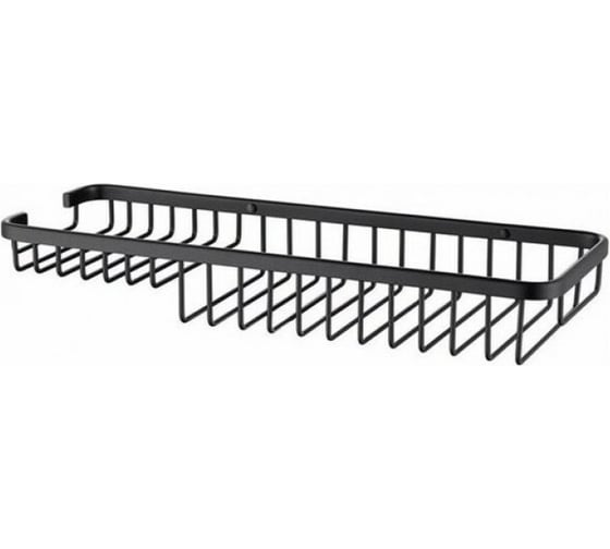 Настенная полка KAISER 35513050 30 Black/латунь, прямоугольная KH-5052 1