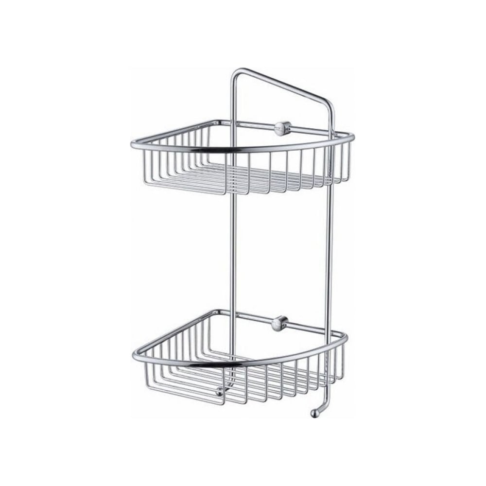 Настенная полка KAISER 20420443060 Chrome/латунь двойная KH-5070 ...