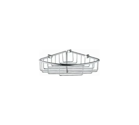 Настенная полка KAISER 21421460103 Chrome/латунь, угловая KH-5010 1