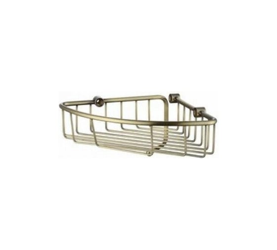 Настенная полка KAISER 21421460 103 Bronze/латунь, угловая KH-5011 1