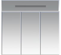 Зеркальный шкаф Misty Николь - 90 П-Ник04090-01