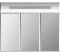 Зеркальный шкаф Misty Николь -105 П-Ник04105-01