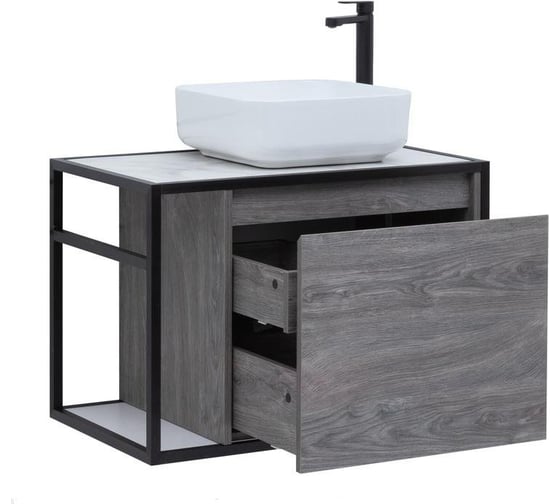 Тумба Aquanet Nova Lite LOFT 90 R, дуб рошелье 00261655