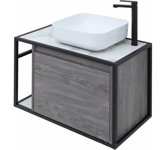 Тумба Aquanet Nova Lite LOFT 90 R, дуб рошелье 00261655