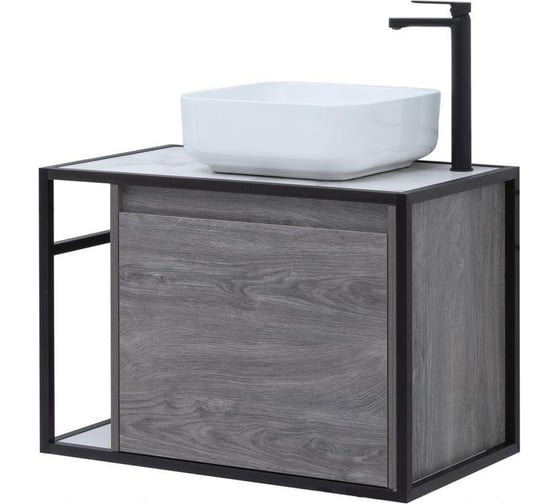 Тумба Aquanet Nova Lite LOFT 75 R, дуб рошелье 00261653