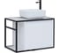 Тумба Aquanet Nova Lite LOFT 90 R, белый глянец 00261651 1