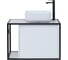 Тумба Aquanet Nova Lite LOFT 90 R, белый глянец 00261651 5