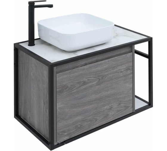 Тумба Aquanet Nova Lite LOFT 90 L, дуб рошелье 00261656