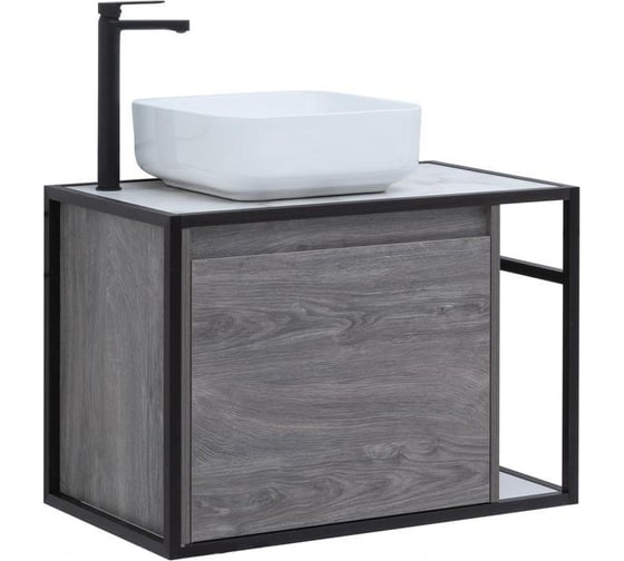 Тумба Aquanet Nova Lite LOFT 90 L, дуб рошелье 00261656