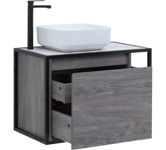 Тумба Aquanet Nova Lite LOFT 90 L, дуб рошелье 00261656