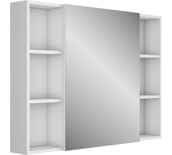 Зеркало-шкаф Uncoria Делия 105, белое 610507 1