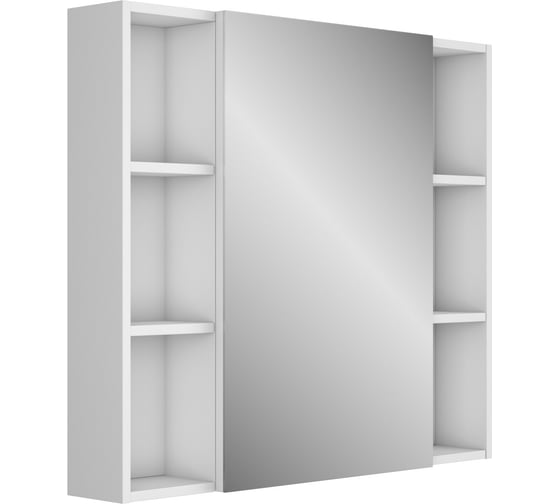Зеркало-шкаф Uncoria Делия 85, белое 68508