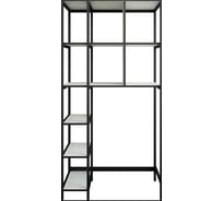 Стеллаж для хранения над стиральной машиной Sanflor Лофт №1 860х1700х350 С08089
