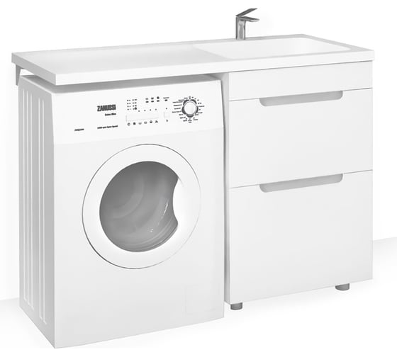 Тумба под раковину RAVAL Forte 120 правая For.01.120.R/N/W