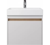 Подвесная тумба Creto Etna White 60 1 внешний ящик, 1 внутренний ящик 4-1077W