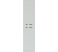 Подвесной пенал Creto Ares/Milano/Tivoli 35х160х32 см, 2 двери 4 полки, White 50-1035W