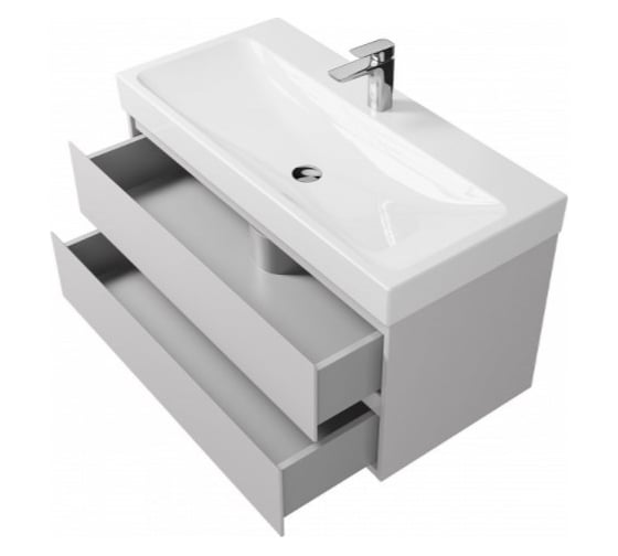 Подвесная тумба Creto Scala White 100 3-1079W