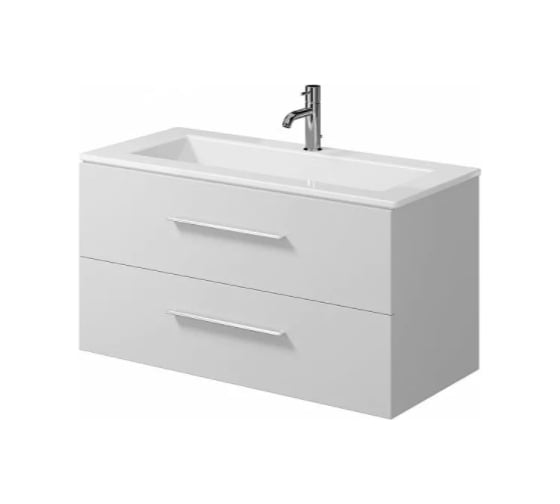 Подвесная тумба Creto Ares White 100 10-1105W