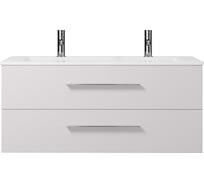 Подвесная тумба Creto Ares 120 подвесная 2 ящика, White 10-1111W