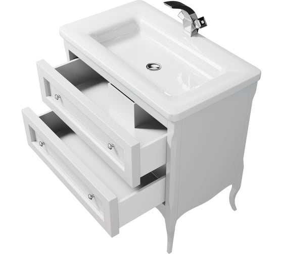 Напольная тумба Creto Viva White 85, 13-1008W