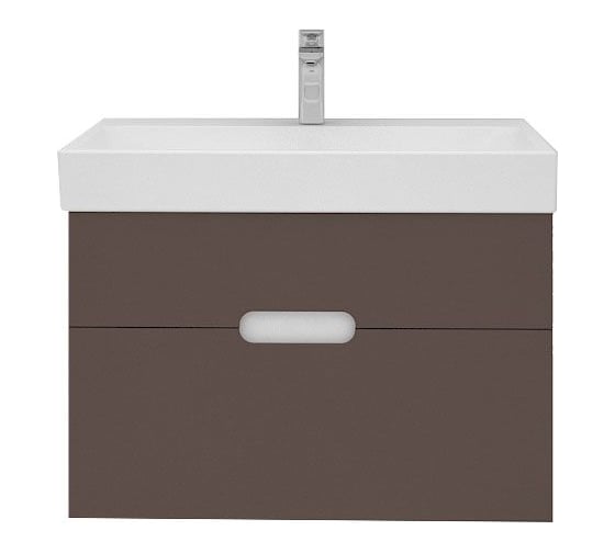 Подвесная тумба Creto Malibu Chocolate 80 7-1078C 1