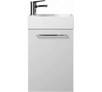 Подвесная тумба Creto Pollino White для раковины Milano 37 15-1418-1419W