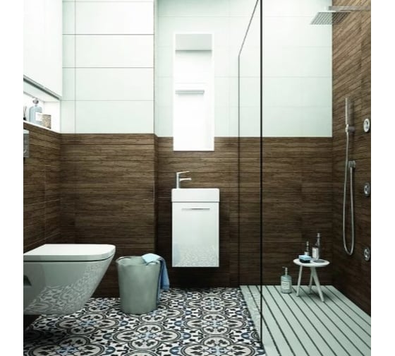 Подвесная тумба Creto Pollino White для раковины Milano 37 15-1418-1419W