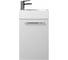 Подвесная тумба Creto Pollino White для раковины Milano 37 15-1418-1419W 1