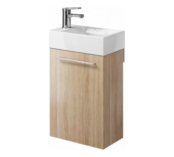 Подвесная тумба Creto Pollino Soft для раковины Milano 37, 15-1418-1419S