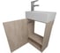 Подвесная тумба Creto Pollino Soft для раковины Milano 37, 15-1418-1419S 3