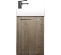 Подвесная тумба Creto Pollino Truffle для раковины Milano 37 15-1418-1419TR