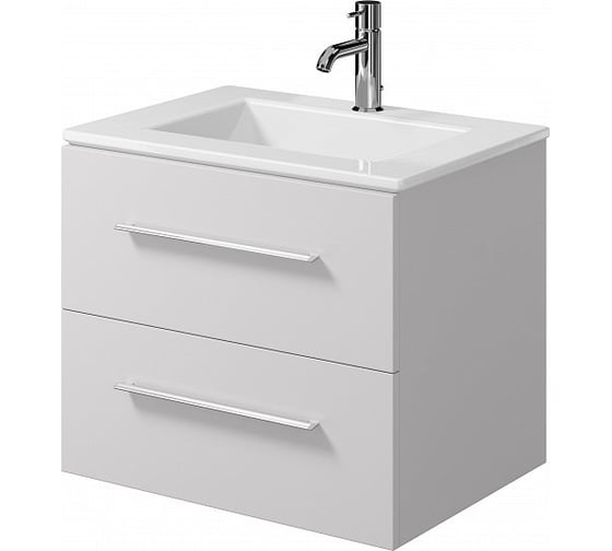 Подвесная тумба Creto Ares White 60 10-1161W