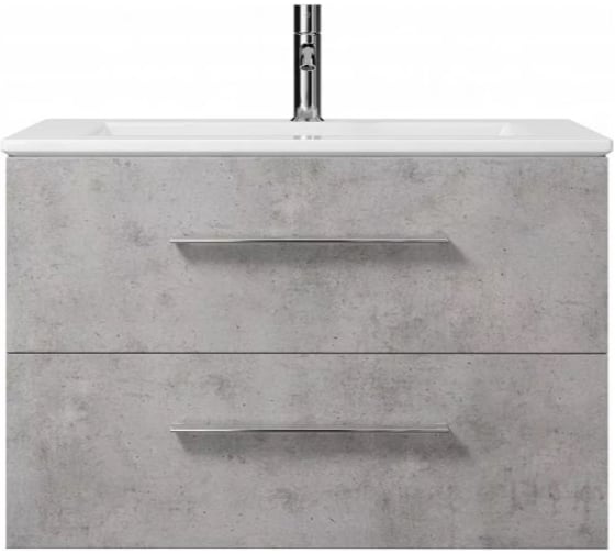 Подвесная тумба Creto Ares 80 Beton 10-1113B 1