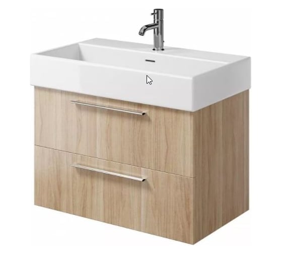 Подвесная тумба Creto Tivoli Soft 80 8-1377S