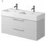 Подвесная тумба Creto Tivoli White Duo 120 8-1393W 2