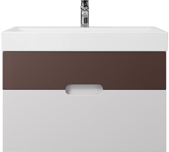 Подвесная тумба Creto Malibu Chocolate Soft 80 7-1078CS
