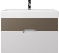 Подвесная тумба Creto Malibu Capuchino Soft 80 7-1078CapS