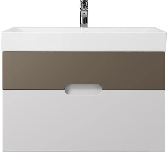 Подвесная тумба Creto Malibu Capuchino Soft 80 7-1078CapS 1