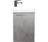 Подвесная тумба Creto Pollino Beton для раковины Milano 37 15-1418-1419B 1