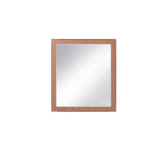 Зеркало Creto Vetra 50 без фацета, цвет орех 15-50N