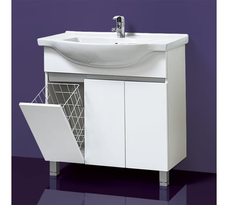 Тумба для ванной Акваль Афина 85 см АФИНА.86.00.01.N