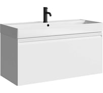 Подвесная тумба AQWELLA Pure 100 см в цвете белый PUR0110WM