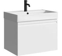 Подвесная тумба AQWELLA Pure 66 см в цвете белый PUR0165WM