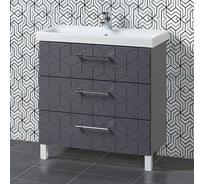 Тумба для ванной Акваль Нова 80 см НОВА.80.10.27.N