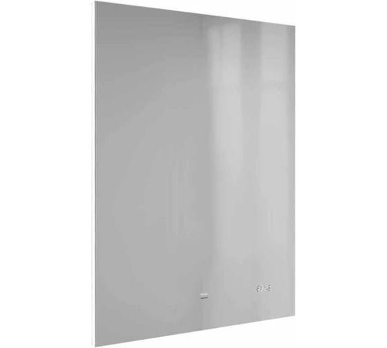 Зеркало JORNO Kvadro 60 с подсветкой и часами Kvdr.02.60/W/RL