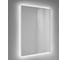 Зеркало Jorno Kvadro 60 с подсветкой и часами Kvdr.02.60, W, RL 2