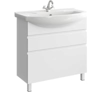 Напольная тумба AQWELLA Rodos 88 см в цвете белый ROD01082N