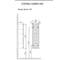 Пенал Jorno Stone 120, подвесной антрацит Stn.04.120, P, A, JR 4